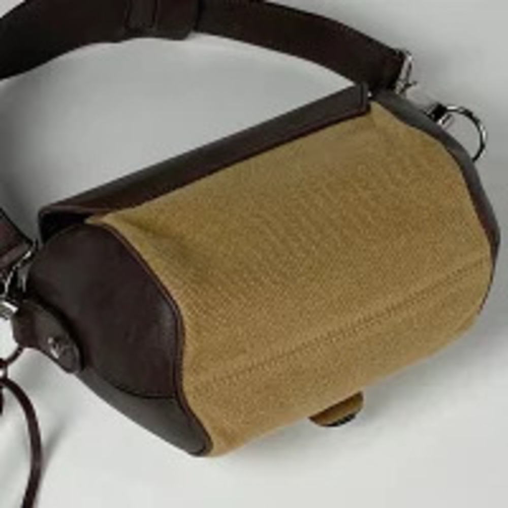 Balenciaga canvas handbag brown shoulder bag Brown
